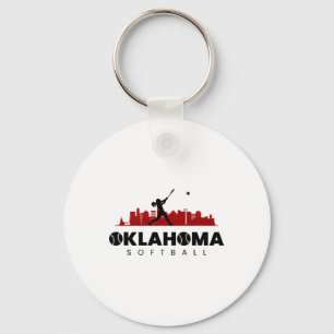 Chaveiro Amante de Softll Oklahoma Vintage Minimalista Cida
