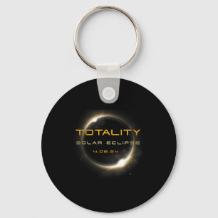 Chaveiro Amantes da Astronomia Eclipse Solar Total 2024 Tot