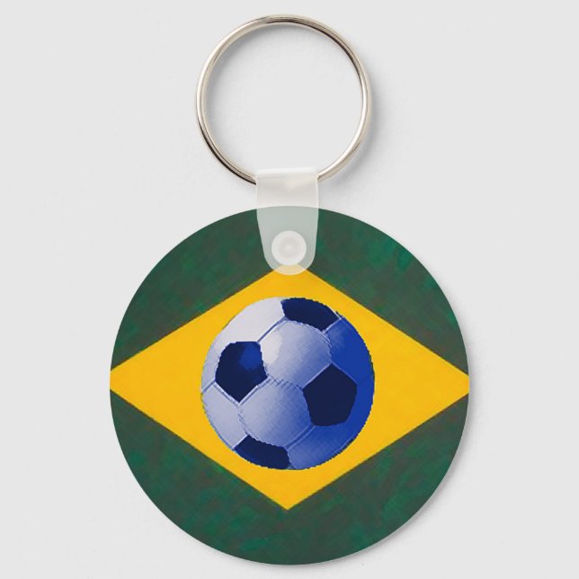 CHAVEIRO AMANTES DE FUTEBOL BRASIL (Frente)