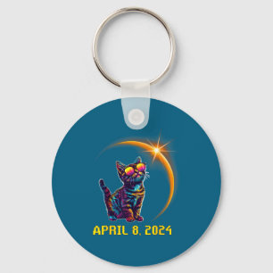 Chaveiro Amantes de Gatos Astronomia Eclipse Solar
