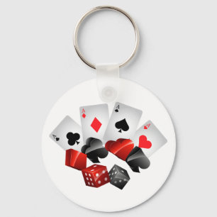 Chaveiro Amantes do casino de jogos de azar