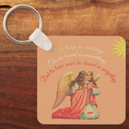 Chaveiro "Amar e ser amado é tudo".