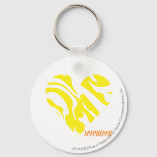 Chaveiro Amarelo 4 da zebra