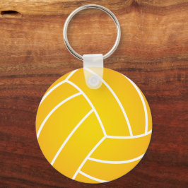 Chaveiro Amarelo da Bola de Polo Água