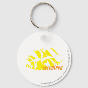 Chaveiro Amarelo da zebra