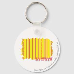 Chaveiro Amarelo fino 2 das listras