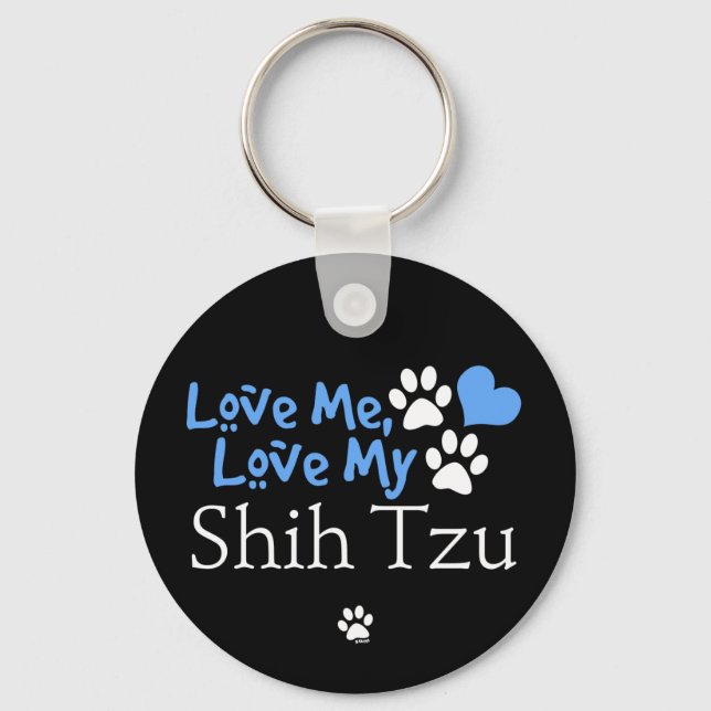 Chaveiro Ame-Me, Ame Meu Shih Tzu (Frente)
