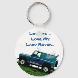 Chaveiro Ame-me… amor minha corrente chave de land rover