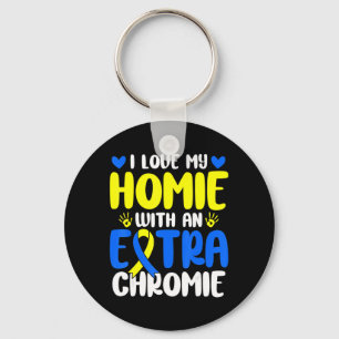 Chaveiro Ame O Meu Homie Com A Síndrome De Chromie Extra Pa