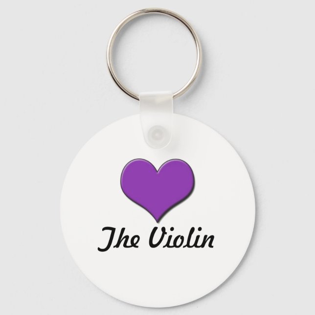 Chaveiro Ame O Violino (Frente)