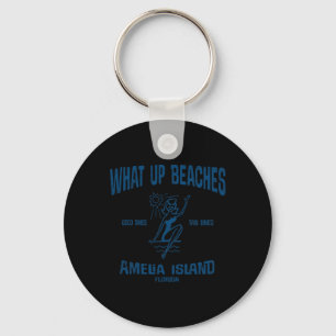 Chaveiro Amelia Island Funny Vintage Beaches Tee