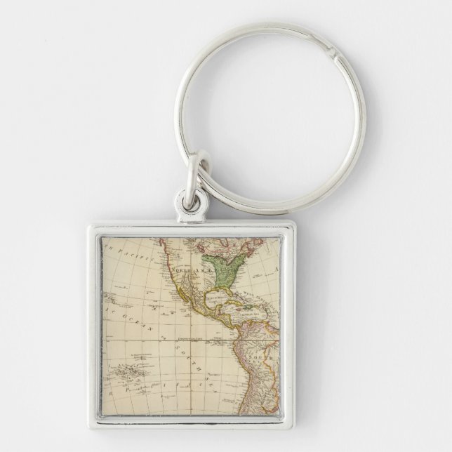 Chaveiro América - Colonatos de Tribos Indianas (Frente)