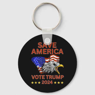 Chaveiro América Vote Trump 2024 Nós, As Pessoas, Tivemos E
