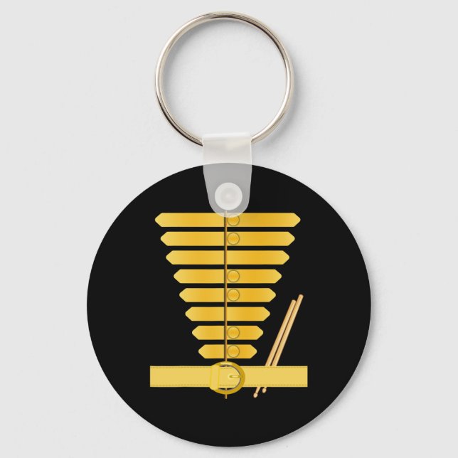 Chaveiro American Drum Major Costume Marching Banda Uniform (Frente)