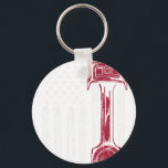 Chaveiro American Flag Piston Muscle Car<br><div class="desc">A stylish keychain featuring a vintage classic car design. A perfect accessory for car lovers and collectors. Great for everyday use or as a small and thoughtful gift for classic car enthusiasts.</div>