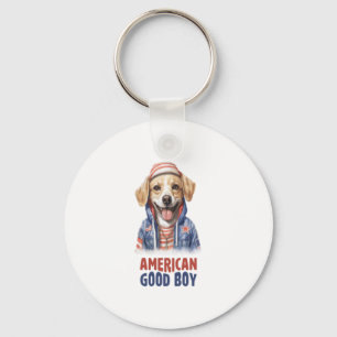 Chaveiro American GoodBoy Dog US Jaqueta de julho