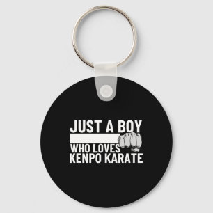 Chaveiro American Kenpo Apenas Um Menino Que Ama Kenpo Kara
