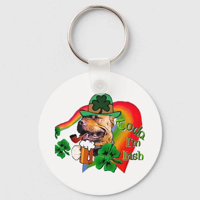 Chaveiro American Pit Bull Terrier St Patricks (Frente)