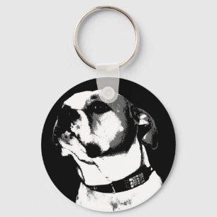 Chaveiro americano do buldogue