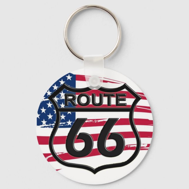 Chaveiro Amerikas Route 66 (Frente)