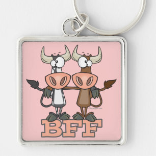Chaveiro Amigas vacas melhores amigas para sempre companhei
