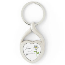 Amigo presente de Deus, margarida em verde, religi