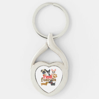 Chaveiro Amigos Cães Futuros Cachorros