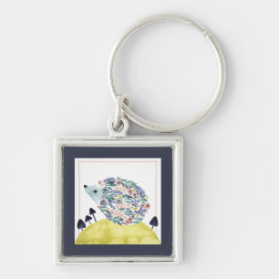 Chaveiro Amigos de Clementine  Folk Art Hedge Hog