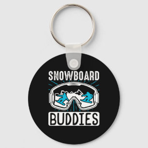 Chaveiro Amigos do Snowboard Snowboard Snowboard