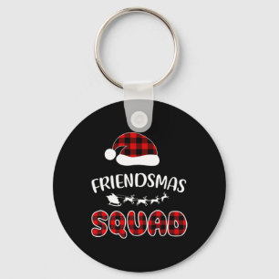Chaveiro Amizade Esquadra Engraçado Xmas Ligeira Correspond