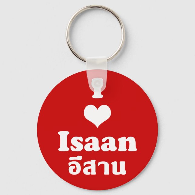 Chaveiro Amo Isaan ▪ Tailândia (Frente)