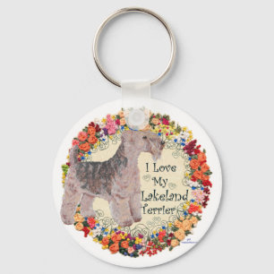 Chaveiro Amo Meu Lakeland Terrier