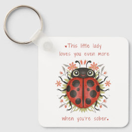 Chaveiro Amo-te ainda mais quando estiveres Sóbrio, Dia de