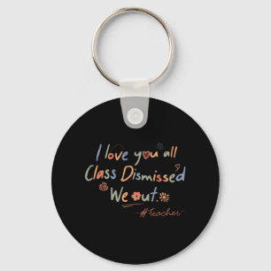 Chaveiro Amo-Te Todos Cl Despedida Professora No Dia Passad