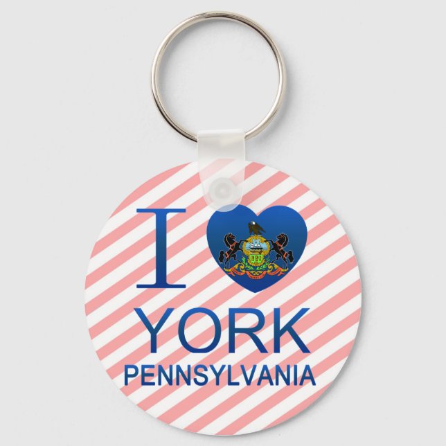Chaveiro Amo York, PA (Frente)