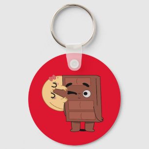 Chaveiro Amor a cada Casal Engraçado Adora Pancake