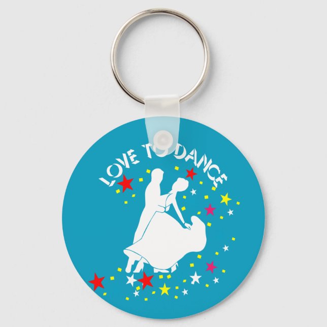 Chaveiro Amor à dança (Frente)