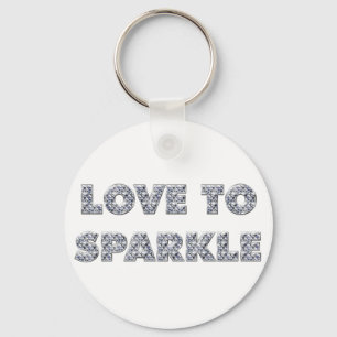 Chaveiro Amor A Sparkle