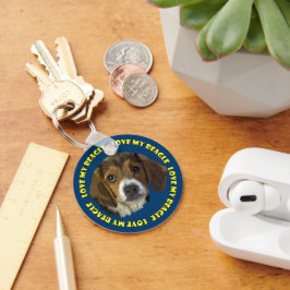 Chaveiro Amor Beagle Meu Beagle