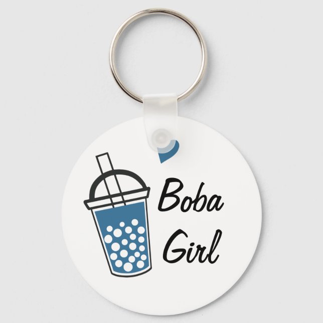 Chaveiro Amor Coração Boba Girl Personalizada Novidade (Frente)