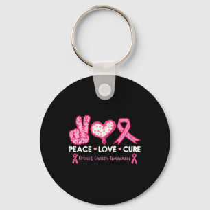 Chaveiro Amor Cura Cancer De Mama Sensibilização Luta Contr