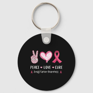 Chaveiro Amor Cura Cancer Sensibilização Mulheres Homens