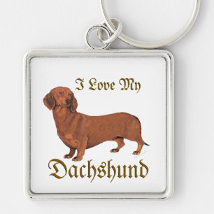 Chaveiro Amor de Dachshund