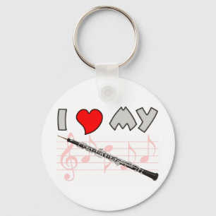 Chaveiro Amor de Oboe