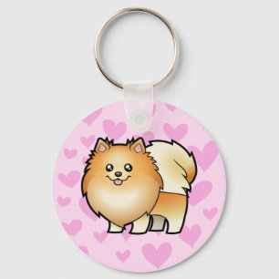 Chaveiro Amor de Pomeranian