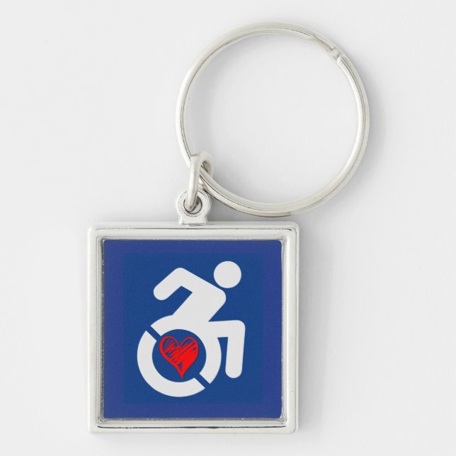 Chaveiro Amor Deficiente (Frente)