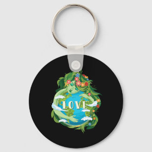 Chaveiro Amor Dia da Mãe Terra Salva Nosso Ambiente Planeta