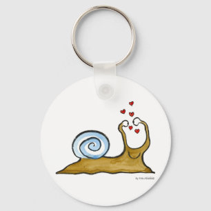Chaveiro amor do caracol