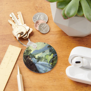 Chaveiro Amor e Romance Antigos, Vista Tropical Romântica