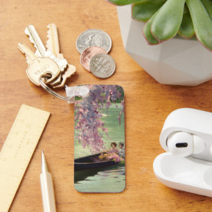 Chaveiro Amor e Romance Vintage, Romântico Passeio de Canoa